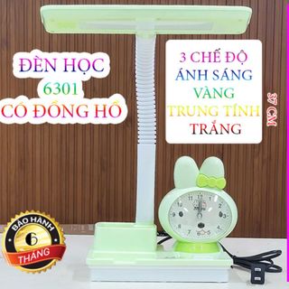 ĐÈN BÀN HỌC CÓ ĐỒNG HỒ DP 6301 giá sỉ