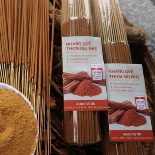 Nhang Vỏ Quế - 100% từ Vỏ Quế 4 Tấc 0.5kg