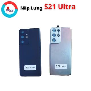 LK vỏ nắp lưng cho máy sam sung S21 Ultra ( S21u) mới có kính camera