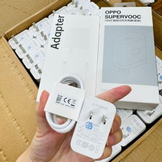 Bộ sạc nhanh OPPO Supervooc 80W và 100w Hàng sạc nhanh chuẩn dòng Cổng sạc usb + cáp tyC Củ sạc siêu nặng, chắc chắn