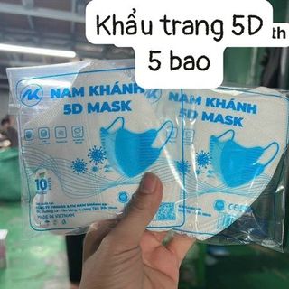 Khẩu Trang 5D Loại Rẻ Hộp Nhỏ giá sỉ