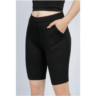 Quần legging lửng nữ nâng mông cạp cao co giãn có túi lên dáng siêu xinh