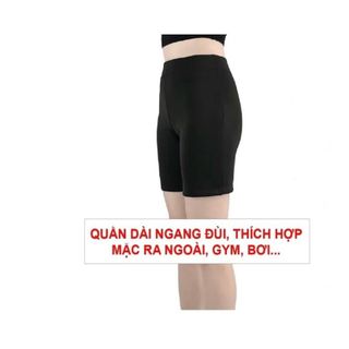 Quần legging lửng nữ nâng mông cạp cao co giãn có túi lên dáng siêu xinh