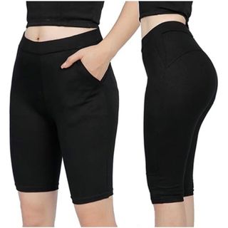 Quần legging lửng nữ nâng mông cạp cao co giãn có túi lên dáng siêu xinh giá sỉ