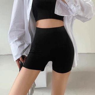 Quần legging đùi nâng mông dáng ôm co giãn phong cách thể thao cá tính 38-70kg