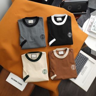 Áo thun cổ tròn nam ngắn tay cotton vnxk xịn