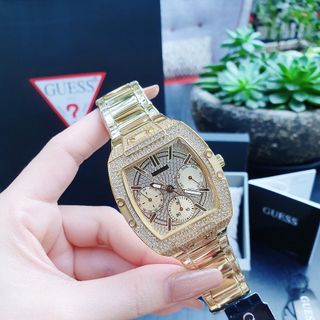 ĐỒNG HỒ NAM NỮ CAO CẤP GUE S MẶT CHỮ NHẬT FULL HỘT 4