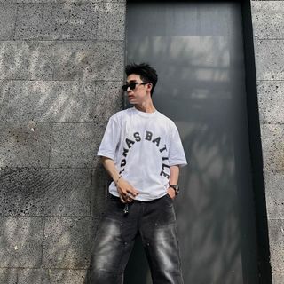 Áo thun nam vnxk cổ tròn vải cotton vnxk xịn