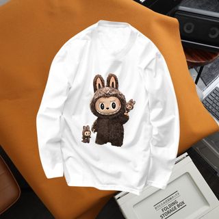 Áo thun cổ tròn nam dài tay vnxk chất lượng