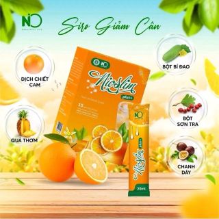 Siro Giảm Cân Nioslim hương cam giá sỉ