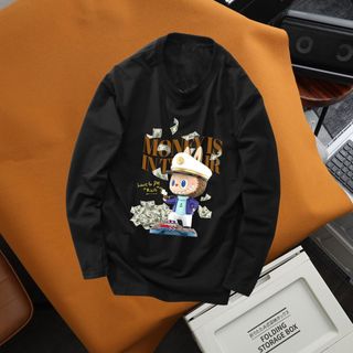 Áo thun cổ tròn nam tay dài chất lượng