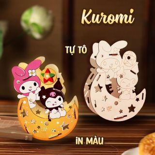 Lồng Đèn Gỗ Tô Màu Lắp Ráp Giá Sỉ - Loai 1 - HCM