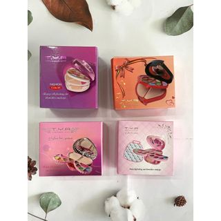 Hộp Phấn Trang Điểm TYA Hộp Mini-Tổng Màu Mắt, Son, Má Hồng- Hàng L1 Sắc Nét