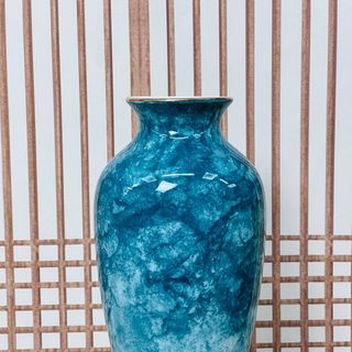 Bình Hoa Vân Đá Gốm Sứ Bát Tràng - Phúc Lộc Viên Minh