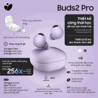 TAI NGHE BLUETOOTH GALAXY BUDS2 PRO giá sỉ