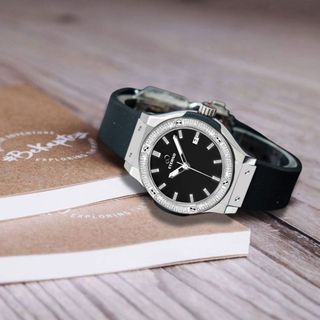 Đồng Hồ Nam - Thương Hiệu Việt Eterno E24-0032 - Dây Cao Su Đen - thời trang nam thể thao