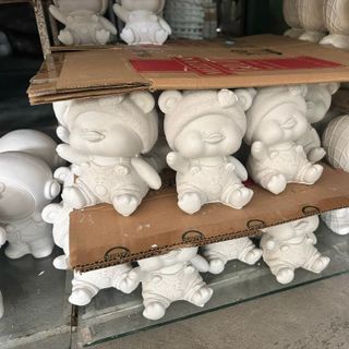 Tượng Gốm Sứ Bát Tràng Tô Màu - Phúc Lộc Viên Minh