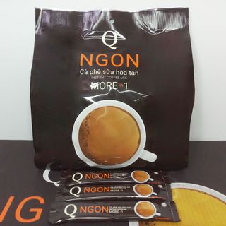 Thùng Cà Phê Sữa Ngon Trần Quang 10 bịch lớn 1.2Kg (60 gói nhỏ 20g)