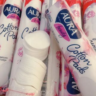 🍒 Bông Tẩy Trang Aura Beauty 150 Miếng