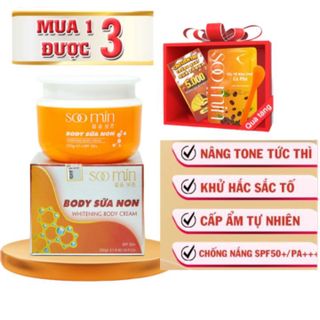 Kem Body Sữa Non Soo Min Hàn Quốc Chính Hãng Giá Sỉ Từ 2 Sản Phẩm