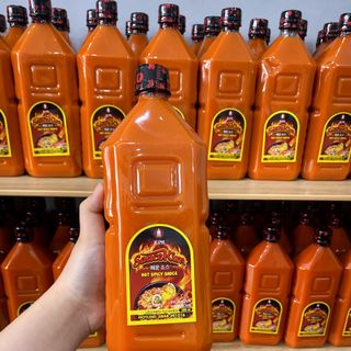 Sốt Ớt Chia Cấp Độ Mì Cay Hot Spicy (Chai 1000ml)