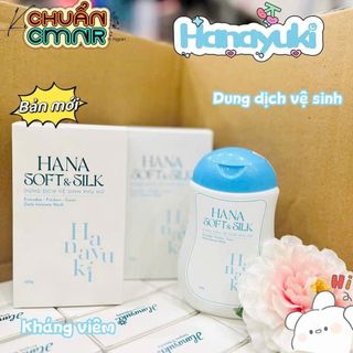 [Mẫu Mới 2024] DUNG DỊCH VỆ HANA SOFT SILK CHÍNH HÃNG giá sỉ