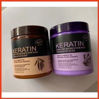 ⭐ KEM HẤP Ủ TÓC KERATIN COLLAGEN ARGAN 1000ML TÍM HOẶC NÂU