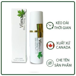 Chai Xịt Vimax Men Delay Spray kéo dài thời gian quan hệ giá sỉ