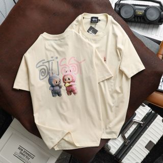 Áo thun unisex cổ tròn ngắn tay chất lượng cotton