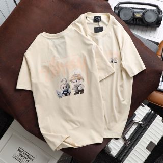 Áo thun unisex cổ tròn ngắn tay chất lượng cotton