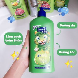 ⭐ SỮA TẮM GỘI XẢ SUAVE KIDS 3IN1 532ml DÀNH CHO TRẺ EM