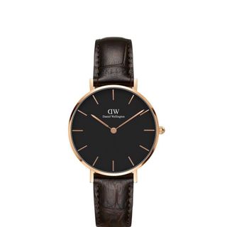 ĐỒNG HỒ NỮ CAO CẤP D.W PETITE MÁY
NHẬT SIZE 28 MẶT ĐEN