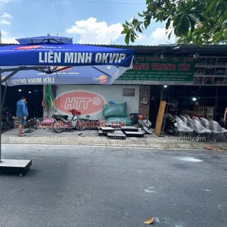 Dù che ngoài trời dù lệch tâm vuông 3m xưởng sản xuất dù che Sài Gòn