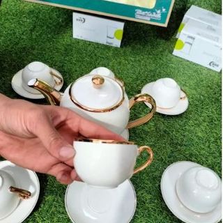 BỘ BÌNH TRÀ SANG TRỌNG VIỀN VÀNG MẪU SỐ 2