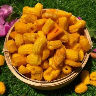Nui Sấy Bơ Cay Giòn, Đậm Vị - Món ăn vặt siêu cuốn - 500gr