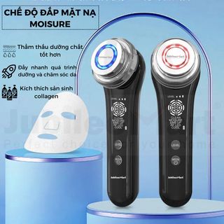 Máy Massage Mặt Nóng lạnh Jubilee Mart 5 In 1, Máy Đẩy Tinh Chất Điện Di Ion Nâng Cơ Trẻ Hóa Da giá sỉ