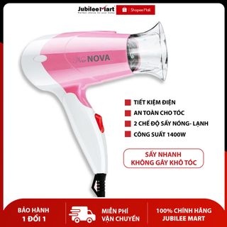 Máy Sấy Tóc Mini Jubilee Mart Công suất 1400W Gấp Gọn có 2 chế độ sấy, BẢO HÀNH 2 NĂM giá sỉ