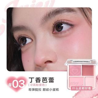 Judydoll Blush má hồng JUDYDOLL & Highlight Pallet Bảng phấn bắt sáng Phấn má hồng đơn sắc