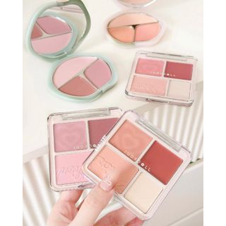 Judydoll Blush má hồng JUDYDOLL & Highlight Pallet Bảng phấn bắt sáng Phấn má hồng đơn sắc