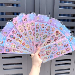 Sticker 1 tấm SZ315 (labu, kurumi, capy)
