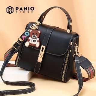 Túi xách nữ thời trang hàng quảng châu (tặng kèm móc khóa hình gấu)