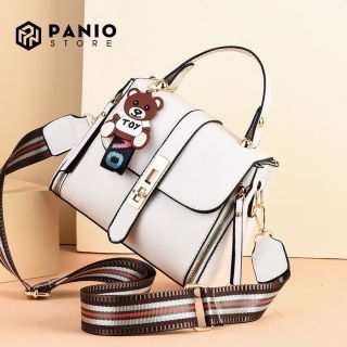 Túi xách nữ thời trang hàng quảng châu (tặng kèm móc khóa hình gấu)