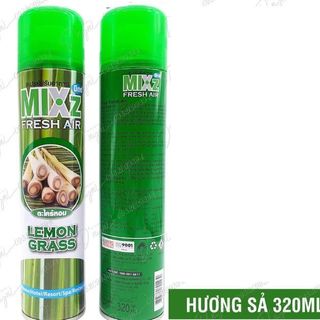 CHAI XỊT PHÒNG MIXZ FRESH AIRF HƯƠNG CHANH SẢ THÁI LAN