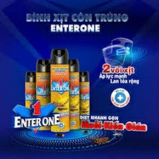 Xịt côn trùng Enter One 600ml ,xịt được trong nhà và ngoài trời ,xịt kiến ,muỗi ,dán ,ruồi giá sỉ