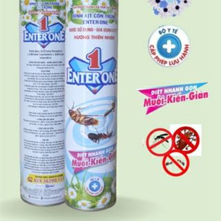 Xịt côn trùng Enter One 600ml ,xịt được trong nhà và ngoài trời ,xịt kiến ,muỗi ,dán ,ruồi giá sỉ