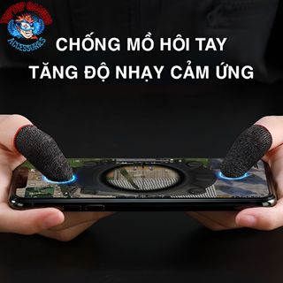 Bao tay Sợi Bạc Siêu Dẫn Cao Cấp chống mồ hôi tay, tăng độ nhạy cảm ứng cho game FPS, Moba PUBG, Liên Quân Mobile, Free Fire - Phụ Kiện Chơi Điện Tử giá sỉ