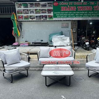 sofa sân vườn sofa mây nhựa sài gòn sofa nhựa giả mây thư giãn sofa biệt thự sofa nhựa giã mây sân thượng