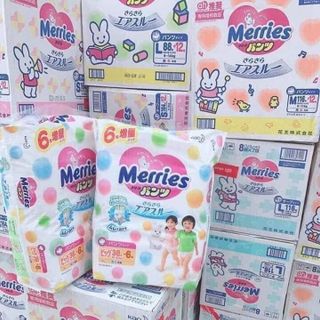 BỈM QUẦN MERRIES HÀNG CỘNG MIẾNG NỘI ĐỊA (MẪU MỚI)