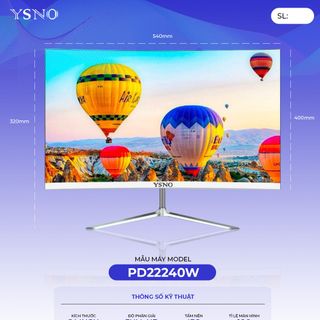 Màn hình 24 inch YSNO PD22240W IPS/ Full HD/100Hz giá sỉ