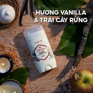 Lăn khử mùi Old Spice - Oasis Hương Vanilla 85g